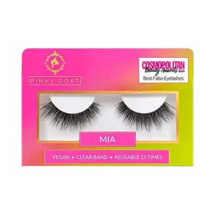 Pinky Goat Lashes Mia | بينكي جوت رموش صناعية ميا