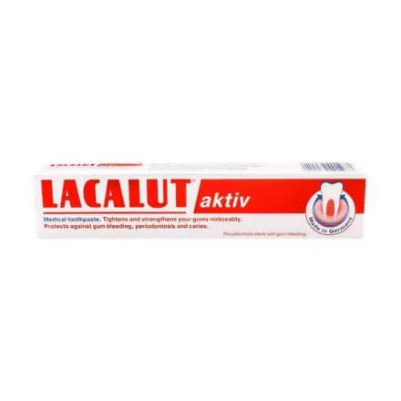 Lacalut Active - 75ml | لاكالوت معجون أسنان - 75 مل