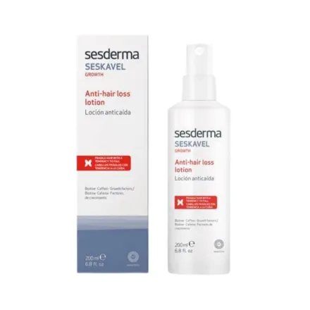 Sesderma Seskavel Growth Anti-Hair Loss Lotion - 200ml | سيسديرما لوشن مضاد للتساقط - 200 مل