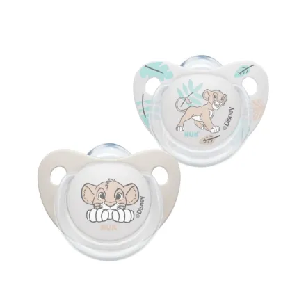 Nuk Disney Baby Lion King Silicone Soother 0-6 Months | نوك لهاية سيليكون للأطفال بعمر 0-6 شهر