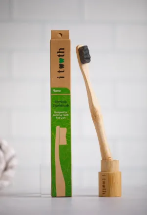 i tooth Bamboo Toothbrush | اي توث فرشاة الأسنان المصنوعة من الخيزران