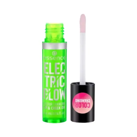 Essence Electric Glow Colour Changing Lip & Cheek Oil - 4.4ml | ايسنس زيت للشفاه و الخدود - 4.4 مل