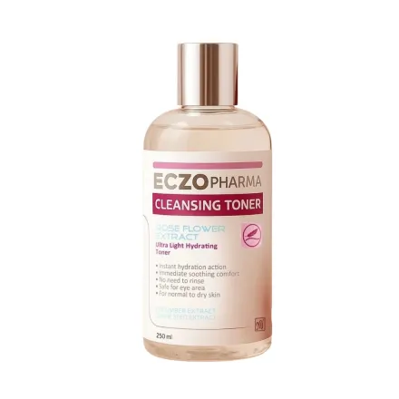 M .Y Eczo Pharma Cleansing Toner Rose Flower Extract - 250ml |ام واي إكزو فارما تونر منظف بخلاصة زهرة الورد - 250 مل
