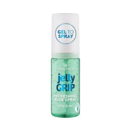 Essence Jelly Grip Refreshing aloe spray - 50ml | ايسنس بخاخ مرطب للبشرة قبل المكياج بالألوفيرا - 50 مل