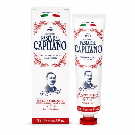 CAPITANO Ricetta Originale Toothpaste - 75ml | كابيتانو معجون اسنان - 75 مل
