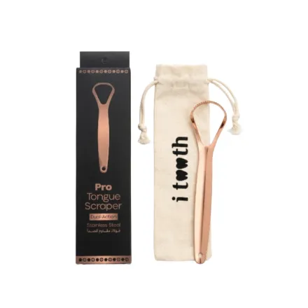 i tooth Pro Tongue Scraper Copper | اي توث مكشطة لسان برو
