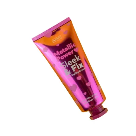 Sence Metallic Power Sleek & Fix Hair Gel Styling Cream - 150ml | سينس بيوتي كريم جل تصفيف الشعر ميتاليك باور للتحكم والتثبيت - 150 مل