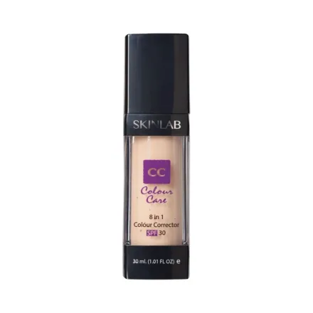 SKINLAB 8 IN 1 CORRECT CC CREAM Spf 30 LIGHT 01 - 30ml | سكين لاب كريم تصحيح اللون سي سي مع عامل حماية 30 لايت 01 - 30 مل