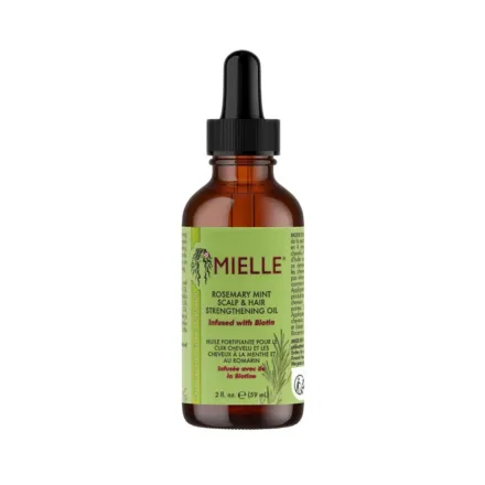 Mielle Rosemary Mint Scalp & Hair Strengthening Oil - 59ml | ميلي زيت الروزميري المقوي لفروة الرأس و الشعر - 59 مل