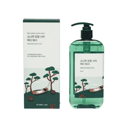 Round Lab Pine Calming Cica Body Wash - 400ml | راوند لاب غسول جسم مهدئ بالصنوبر - 400مل