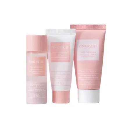 Pink Relief too cool for school Pink Relief Starter Kit | بينك ريليف تو كول فور سكول مجموعة العناية بالبشرة
