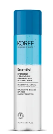 KORFF ESSENTIAL BIPHASIC MAKEUP REMOVER - 150ml | كورف مزيل مكياج ثنائي الطور - 150 مل