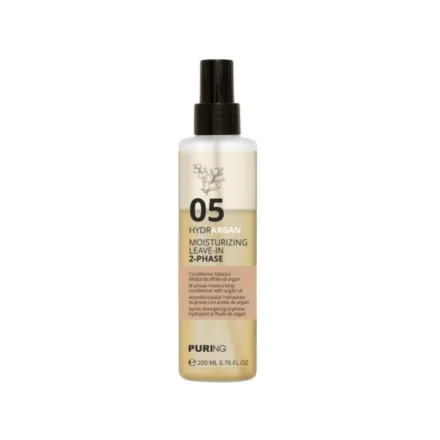 PURING Hydrargan Moisturizing Leave-in 2-phase - 200ml | بيورنك بخاخ مرطب 2 في 1 هيدارغاني - 200مل