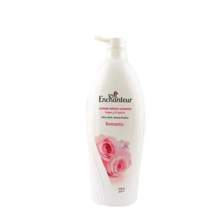 Enchanteur Supreme Smooth Shampoo Romantic - 650g | انشانتر شامبو لنعومة الشعر - 650 غ