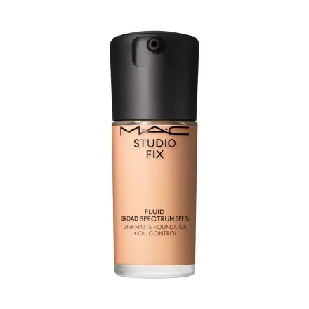 MAC Studio Fix Fluid Foundation SPF15 - 30ml | ماك كريم اساس استوديو فيكس مع عامل حماية شمسي 15 - 30 مل