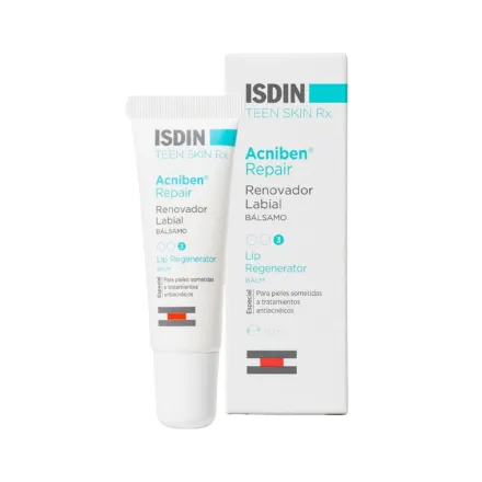 ISDIN Acniben Repair Labial Renewal Balm - 10ml | ازدن بلسم مجدد للشفاه - 10 مل