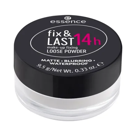 Essence Fix & Last 14H Make-Up Loose Powder | ايسنس لوس باودر فيكس تدوم 14 ساعة