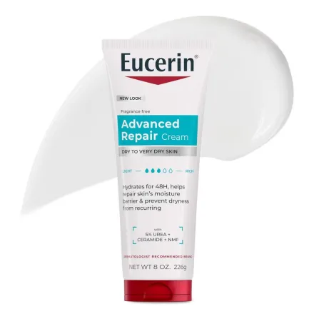 Eucerin Advanced Repair Cream For Very Dry Skin - 226g | يوسيرين كريم الإصلاح للبشرة الجافة جدًا - 226 غرام
