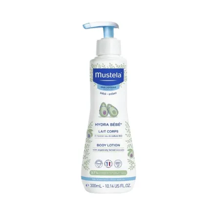 Mustela Hydra-Bebe Lait Corps Body Lotion - 300ml | موستيلا لوشن مرطب للأطفال - 300 مل