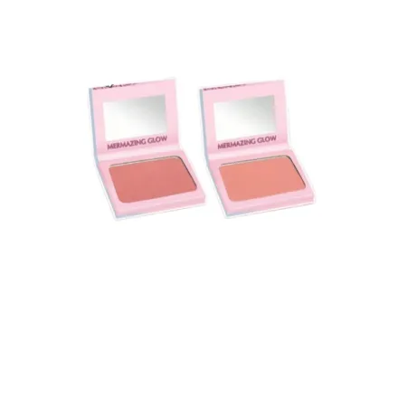 Misslyn Lets Be Mermaids Strobing Powder + Mermazing Glow Strobing Cream - 6x6g | ميسلين مجموعة بلاش للخدود - 6*6 غ