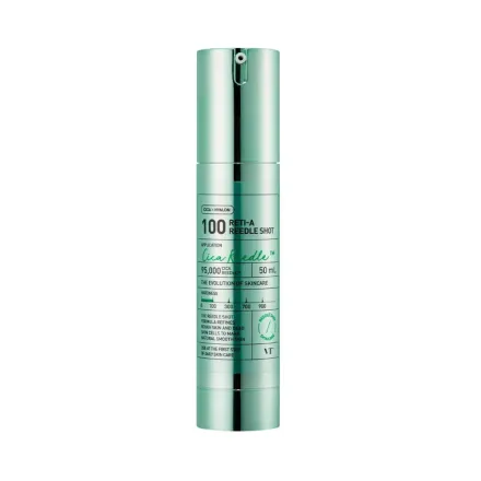 VT COSMETICS VT RETI-A REEDLE SHOT 100 - 50ml| في تي كوزمتيك سيروم علاجي مكثّف للتجاعيد -50 مل