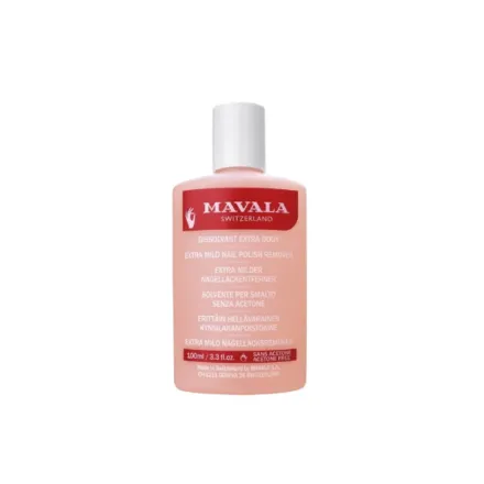 MAVALA EXTRA MILD NAIL POLISH REMOVER (Acetone-Free) - 100ml | مافالا مزيل صبغ الأظافر ( خالي من الأسيتون ) - 100 مل
