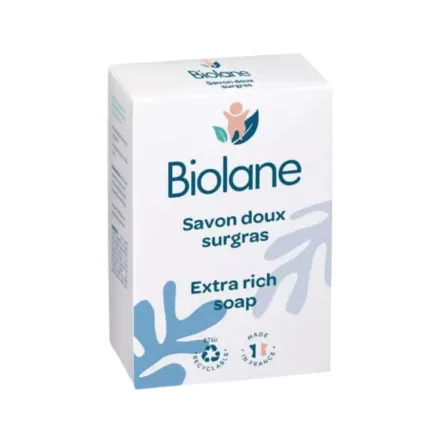 Biolane Extra Rich Soap Bio Savon Doux Surgras| بايولان صابون لتنظيف البشرة