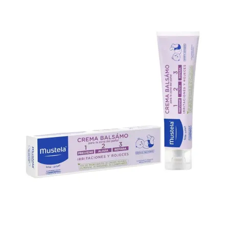 Mustela Vitamin Barrier Cream - 100ml |موستيلا كريم للعناية بمنطقة الحفاض – 100 مل