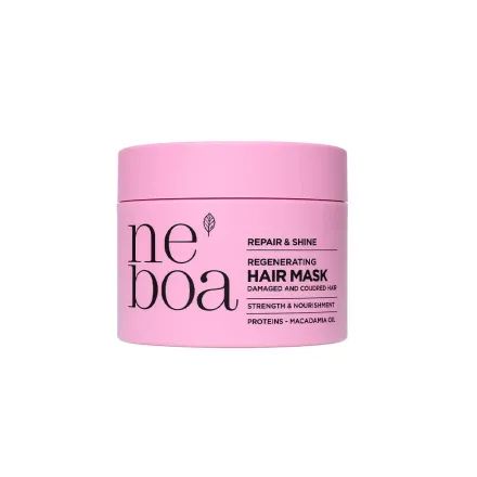 Neboa Repair & Shine Regenerating Hair Mask - 300ml | نيبوا ماسك لإصلاح الشعر التالف - 300 مل