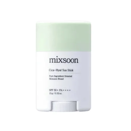 MIXSOON Cica-Hyal Sun Stick Spf 50 - 15g | ميكسون واقي شمسي ستيك spf50 - 15 غرام