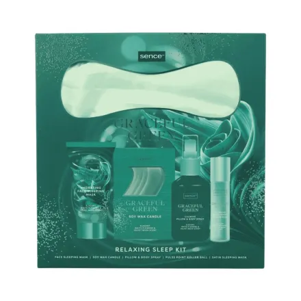 Sence Beauty Graceful Green Relaxing Sleep Kit| سينس بيوتي مجموعة عناية ليلية
