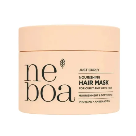 Neboa Just Curly Natural Hair Mask & Softening - 300ml | نيبوا ماسك للشعر الكيرلي - 300 مل