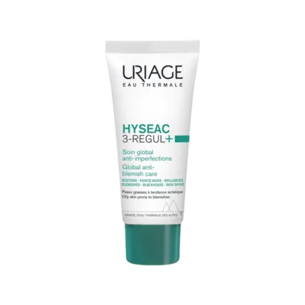 Uriage Hyseac 3-regul+ Global Anti-blemish Care - 40ml | يورياج كريم للبشرة المعرضة للشوائب - 40مل