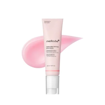 Medicube PDRN Pink Peptide Eye Cream - 30ml | ميدي كيوب كريم العين الوردي بببتيدات PDRN
