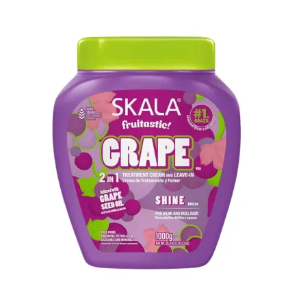 Skala Grape Treatment Cream And Leave - In - 1000g | سكالا ليف ان بالعنب - 1000 غ