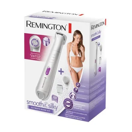 REMINGTON Smooth & Silky Ultimate Bikini Kit | ريمنجتون جهاز ازالة الشعر لمنطقة البكيني