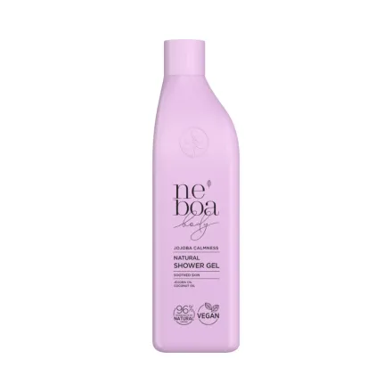 Neboa Jojoba Shower Gel Natural Skin Soothing - 300ml | نيبوا جل الاستحمام بخلاصة الجوجوبا - 300 مل