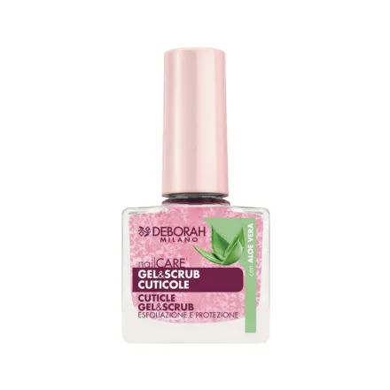 Deborah Milano Cuticle Gel & Scrub - 8.5ml | ديبورا ميلانو جل وسكراب للعناية بالاظافر - 8 مل- 8.5مل