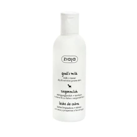 Ziaja Goat's Milk Milk + Toner - 200ml | جايا حليب الماعز منظف + تونر - 200 مل