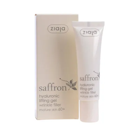 Ziaja Saffron Hyaluronic Lifting Get - 30ml | جايا جل الزعفران والهيالورونيك لشدّ البشرة – 30 مل