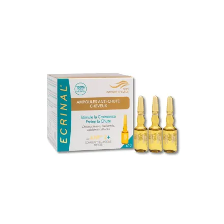 Ecrinal Anti-Hair Loss Ampoules - 10ampul | اكرينال امبولات لعلاج تساقط الشعر - ١٠ امبولات