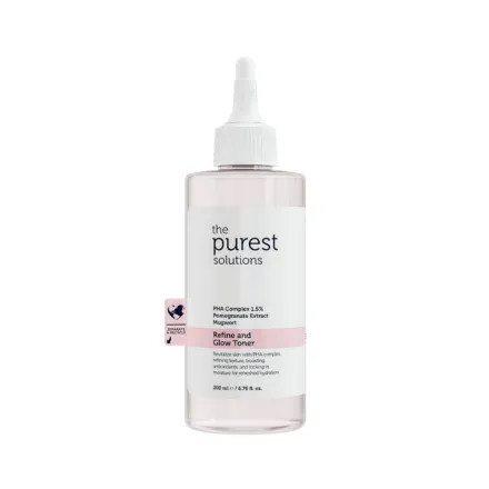 The Purest Refine And Glow Toner - 200ml | ذا بيورست تونر الاضاءة و التقشير اللطيف - 200 مل