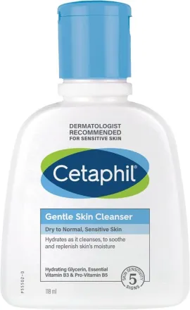 Cetaphil Gentle Skin Cleanser Lotion - 118ml | سيتافيل غسول منظف لطيف للبشرة - 118 مل