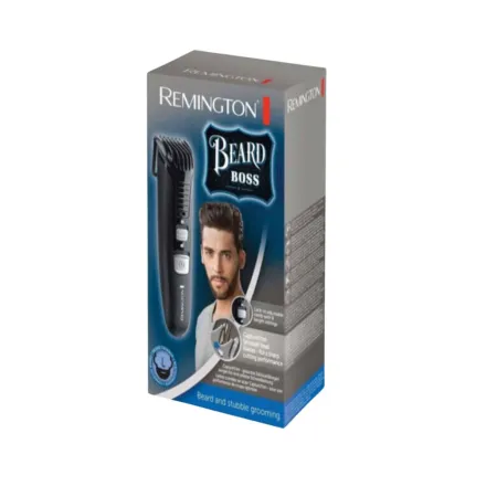 REMINGTON Beard Boss Trimmer Black | ريمنجتون ماكينة حلاقة اللحية – أسود