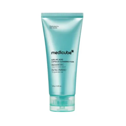 Medicube Azelaic Acid Capsule Cleansing Foam - 120g | ميدي كيوب غسول رغوي بكبسولات حمض الأزليك – 120 غ