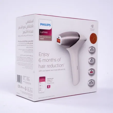 PHILIPS Lumea IPL 9000 Series 450,000 Pulse IPL Hair Removal Device | فيليبس لوميا جهاز ازالة الشعر بالليزر موديل 9000 ب 450 الف ومضة