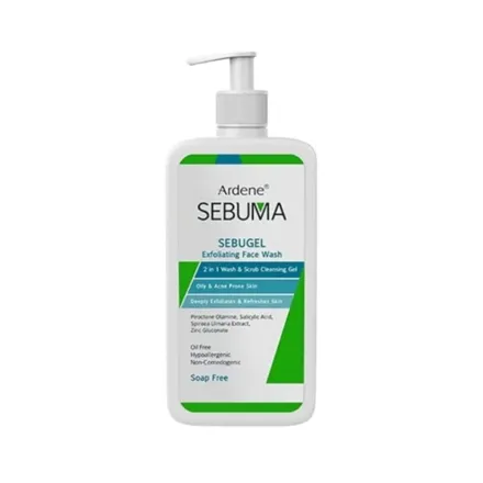 Ardene Sebum Exfoliating face wash - 350ml | اردن غسول مقشر للوجه - 350 مل