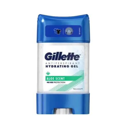 Gillette Hydrating Gel Aloe Scent - 70ml | جيليت مزيل تعرق بالالوفيرا - 70 مل
