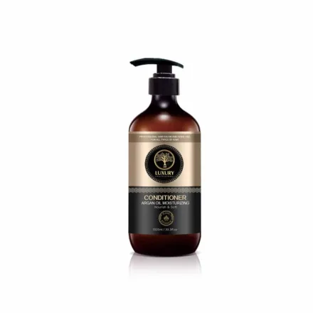 LUXURY Argan Oil Moisturizing Nourish & Soft Conditioner - 1000ml | لكجري بلسم مرطب ومغذي وناعم بزيت الأرغان - 1000 مل