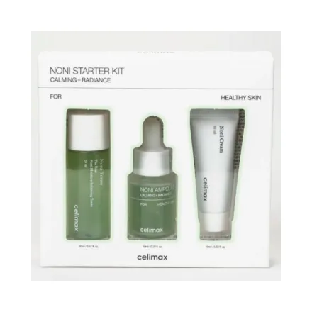 celimax Noni Starter Kit Calming + Radiance Kit - 20x10x10ml | سيليماكس مجموعة للعناية بالبشرة - 20x10x10 مل